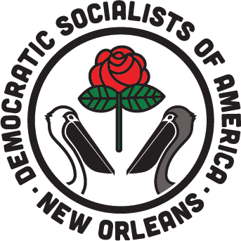 LOGO: Democratic Socialists of America - New Orleans